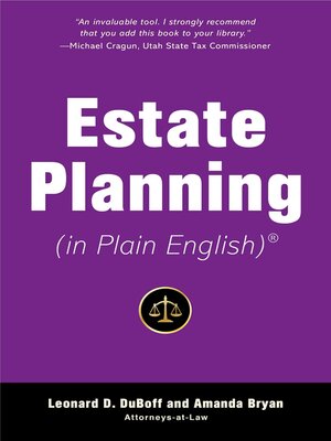 Estate Planning (in Plain English) - ebook
